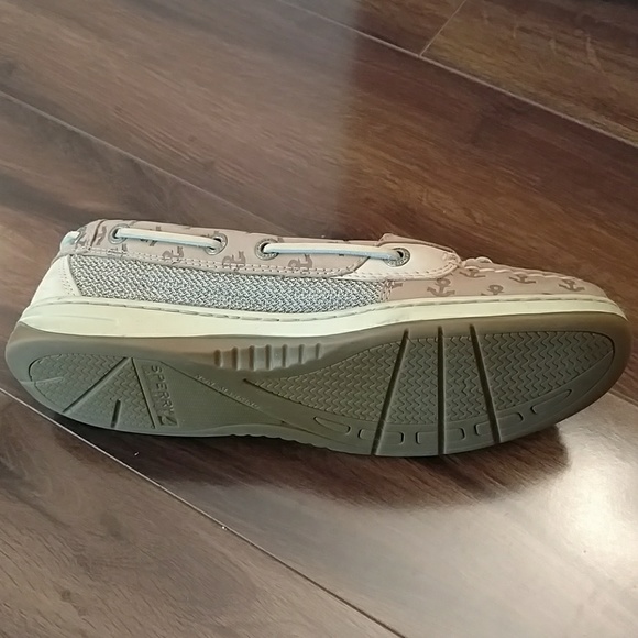 Sperry Top-siders w/⚓ design, size 7.5 - Picture 2 of 5